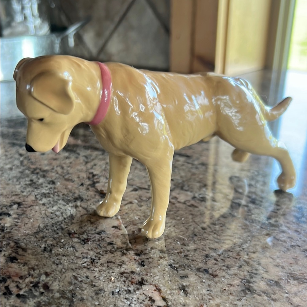 Yellow Lab Labrador Retriever Vintage